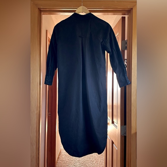 Anthropologie Maeve The Soren Longsleeve Black Shirt Dress Size Small - Picture 12 of 12